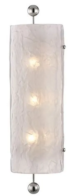 Finale Aktion Casa Padrino Luxury Wall Lamp Silver / White 15.9 x 12 x H. 57.2 cm - Hotel & Restaurant Wall Sconce - Luxury Collection