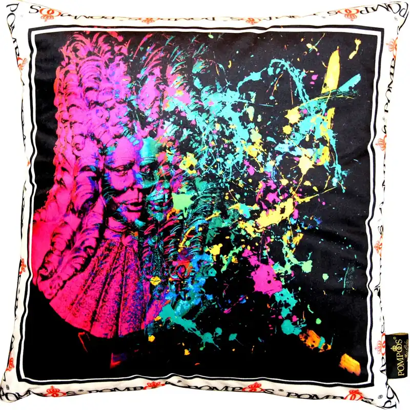 Harald Glööckler Designer Cushion Pompöös by Casa Padrino Purple - Art Collection - Nur Heute