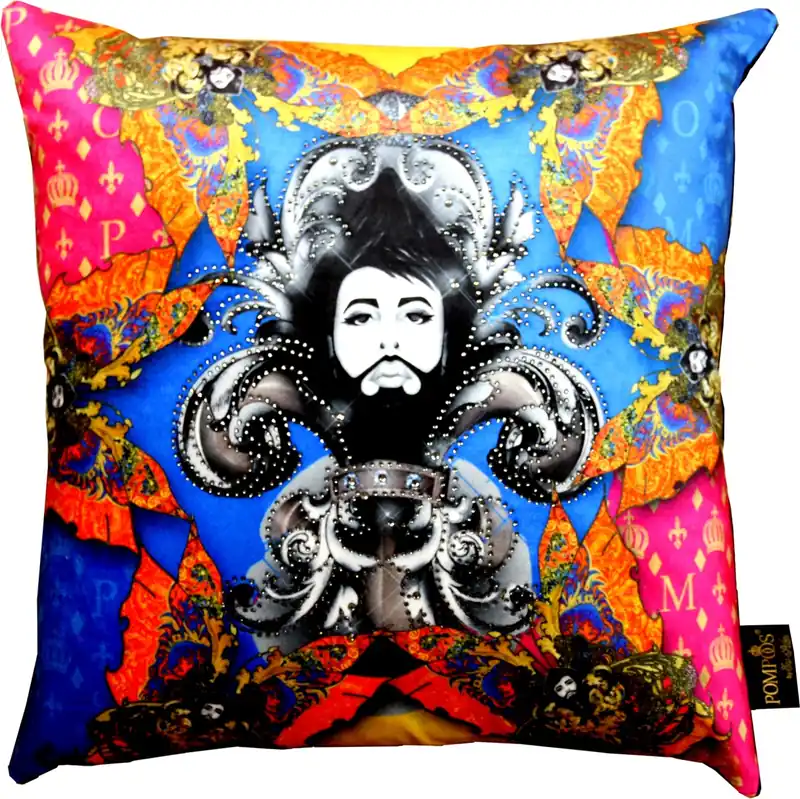 Super-Preis Harald Glööckler Designer Cushion Pompöös by Casa Padrino - Art Collection -