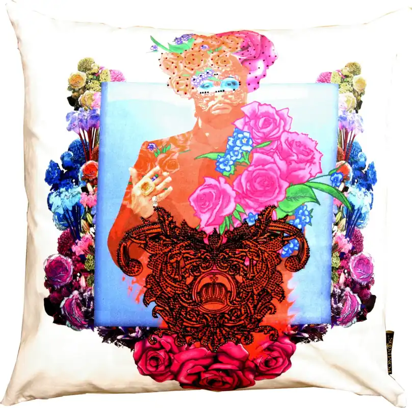 Harald Glööckler Designer Cushion Pompöös by Casa Padrino - Art Collection - Online Kaufen