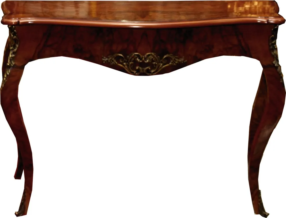 Casa Padrino Baroque console mahogany / gold 105 x 40 x h. 85 cm - Antique style furniture Bestseller