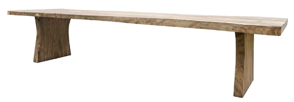 Neu Im Sortiment Casa Padrino country style dining table natural 350 cm - Huge rustic solid wood kitchen table - Rustic dining room furniture - Solid wood dining room furniture - Country style dining room furniture