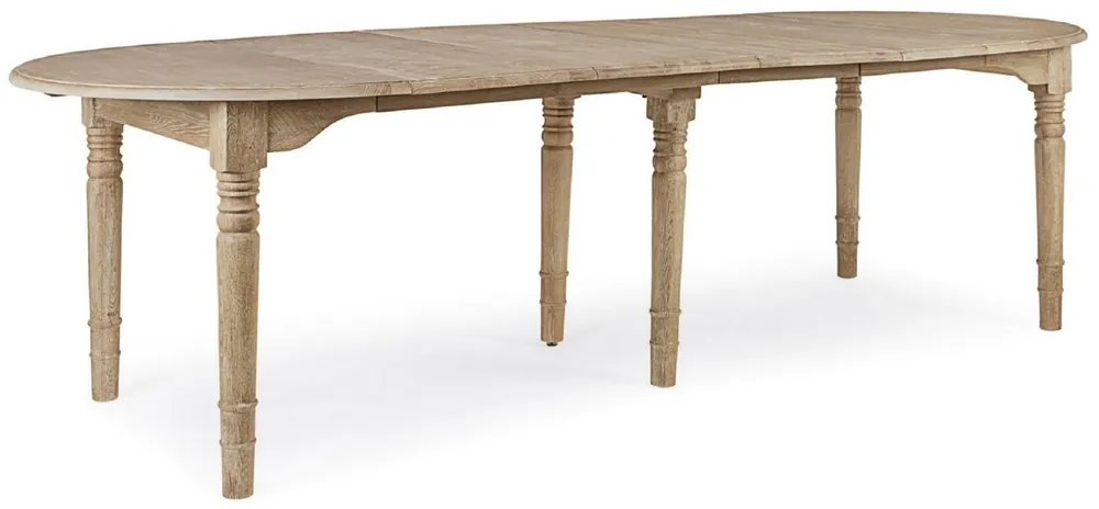 Casa Padrino luxury solid wood dining table natural 110-272 x 110 x H. 78 cm - Extendable solid wood kitchen table - Dining room furniture - Kitchen furniture - Solid wood furniture Sonderaktion