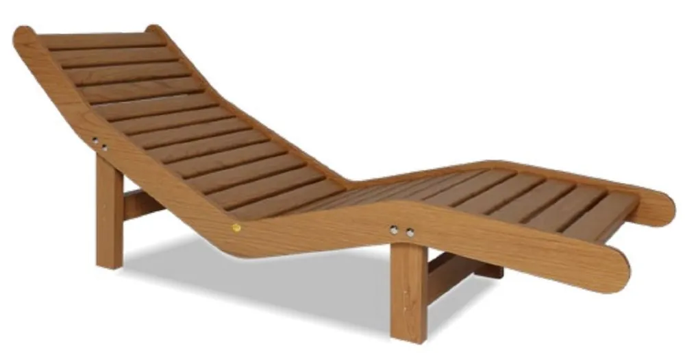 Beliebt Casa Padrino luxury lounger brown 164 x 69 x H. 74 cm - Garden lounger - Pool lounger - Sauna lounger - Garden furniture - Pool furniture - Sauna furniture - Luxury quality - Made in Italy