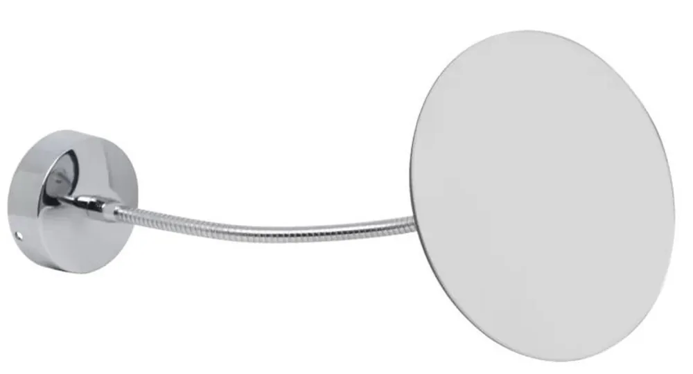 Schnäppchen Casa Padrino luxury cosmetic mirror silver Ø 15 x 24 cm - Adjustable cosmetic wall mirror - Bathroom vanity mirror - Bathroom accessories - Luxury quality - Made in Italy