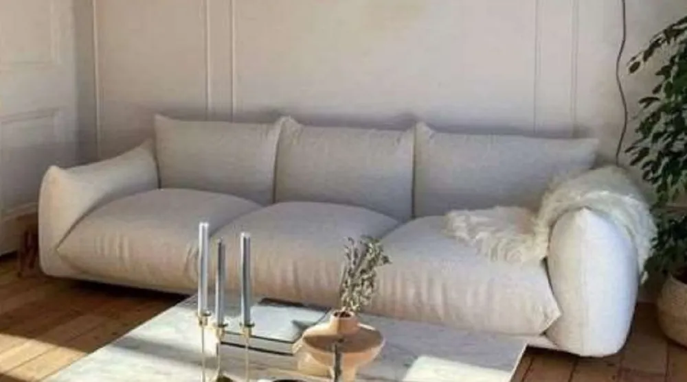 Preis Gesenkt Casa Padrino luxury sofa gray 255 x 96 x H. 70 cm - Living room sofa - Hotel sofa - Living room furniture - Living room furnishings - Hotel furniture - Luxury furniture