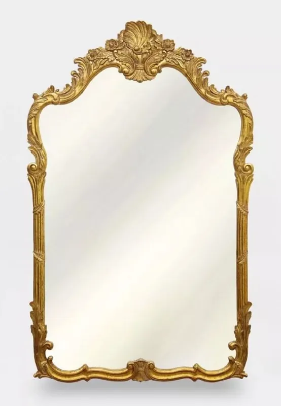 Jetzt Kaufen Casa Padrino luxury baroque mirror gold - Handmade baroque style wall mirror - Luxury furniture in baroque style - Magnificent baroque furniture - Noble & Magnificent