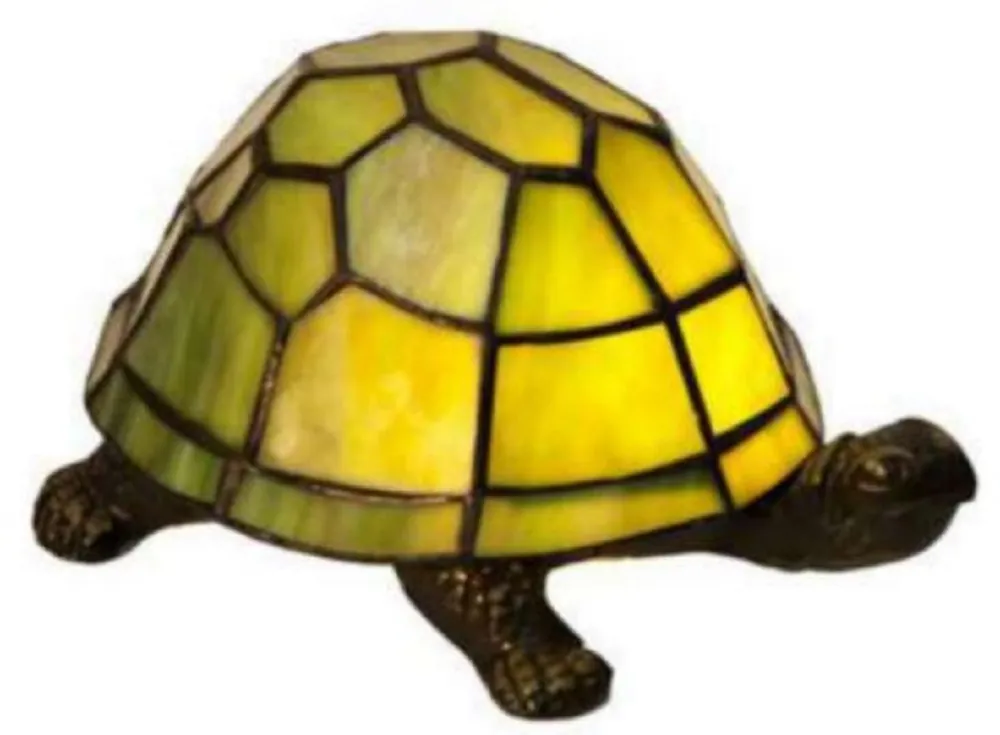 Beliebt Casa Padrino luxury Tiffany table lamp lamp turtle yellow / bronze 20 x 14 x H. 13 cm - Tiffany Deco lamp - Luxury interior - Luxury Art Deco Lights - Tiffany Lights