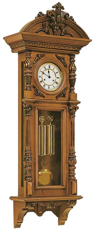Bestpreis Casa Padrino luxury baroque wall clock brown / gold - Hand carved baroque style clock - Magnificent baroque pendulum clock - Luxury quality - Made in Italy