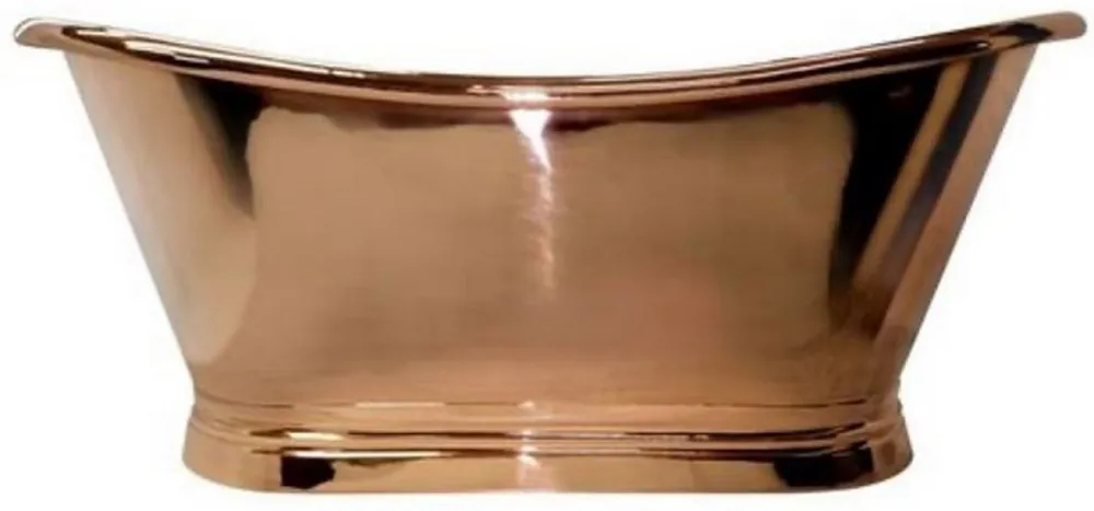 Super-Preis Casa Padrino luxury Art Nouveau copper bathtub 170 x 72 x H. 71 cm - Freestanding retro bathtub - Rustic copper bathroom furniture