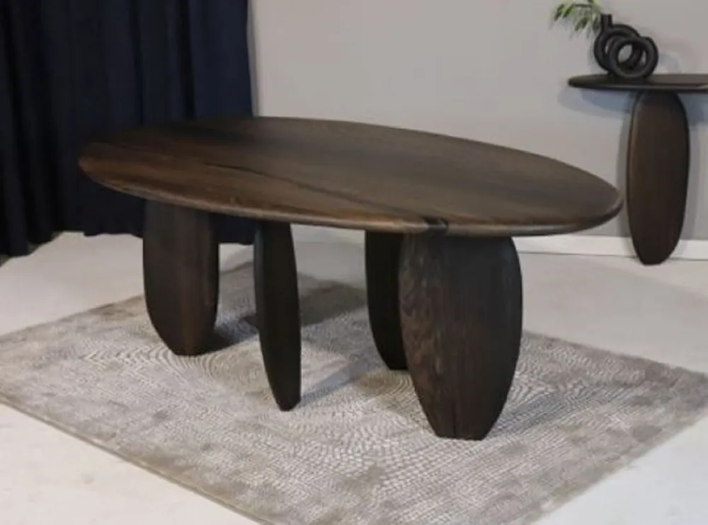Neu Im Sortiment Casa Padrino luxury solid wood dining table dark brown 220 x 120 x H. 76 cm - Oak wood dining room table - Dining room furniture - Luxury furniture