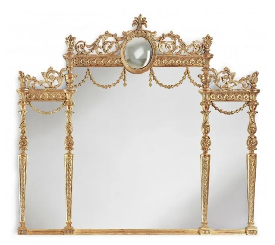 Meistverkauft Casa Padrino luxury baroque mirror gold - Italian baroque style wall mirror - Magnificent luxury furniture in baroque style - Baroque furniture - Luxury Quality - Made in Italy