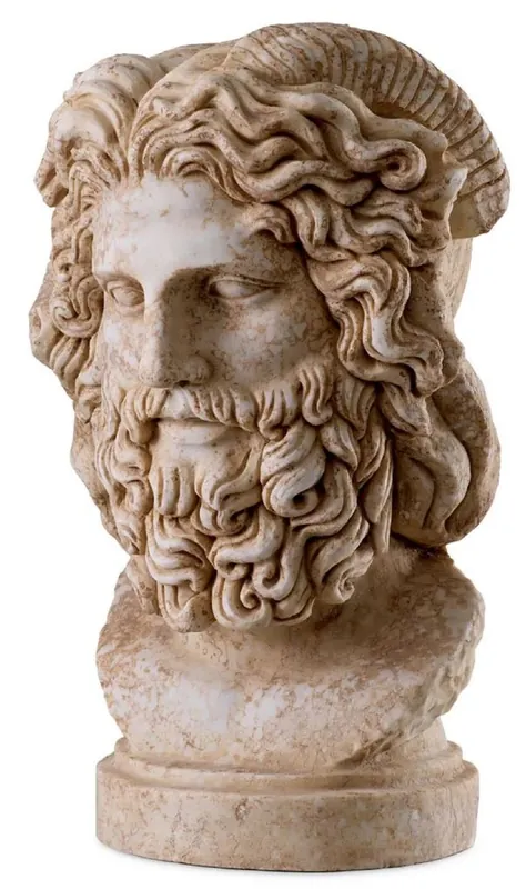 Bestpreis Casa Padrino Luxury Art Nouveau marble bust antique beige 26 x 20 x H. 40 cm - Handmade decorative sculpture made of high quality marble - Baroque & Art Nouveau decorative accessories