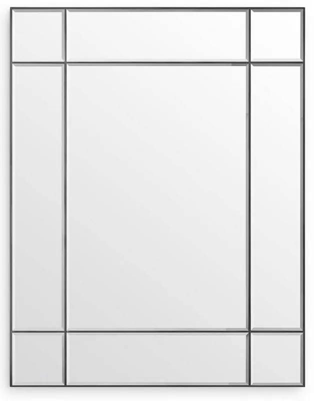 Highlight Casa Padrino miroir mural de luxe bronze 140 x 4 x H. 180 cm - Miroir de salon - Miroir de chambre - Miroir d'armoire - Meubles de Luxe