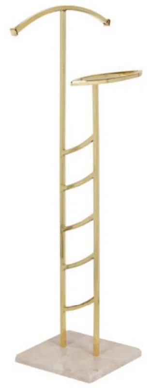 Top-Angebot Casa Padrino serviteur muet de luxe or / beige 52 x 35 x H. 130 cm - Porte Vêtements - Porte Manteaux - Serviteur Muet - Accessoires de Chambre - Accessoires d'Hôtel