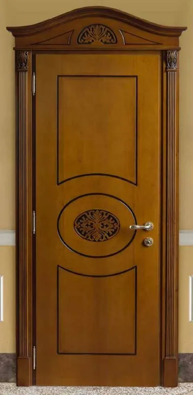 Casa Padrino porte d'appartement baroque de luxe marron - Magnifique porte en bois massif avec cadre - Meuble de luxe de style baroque - Meuble baroque - Qualité de luxe - Fabriqué en Italie Top-Preis