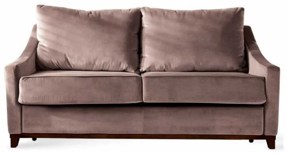 Casa Padrino canapé néoclassique de luxe vieux rose / marron foncé brillant 179 x 101 x H. 97 cm - Canapé de salon avec fonction couchage - Meuble de salon - Meuble de luxe - Meuble néoclassique Neu Im Sortiment