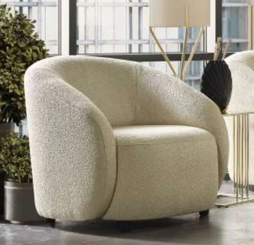 Mega-Angebot Casa Padrino fauteuil de luxe ivoire 90 x 90 x H. 76 cm - Fauteuil de salon