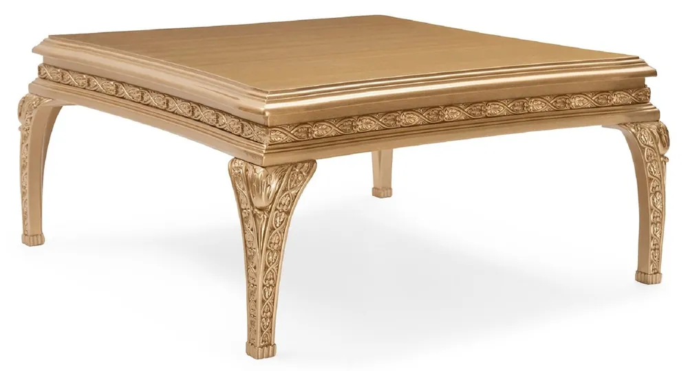 Top-Angebot Casa Padrino table basse baroque de luxe or - Table de salon carrée de style baroque - Meuble de salon de style baroque - Meubles baroques faits à la main - Meuble de luxe baroque