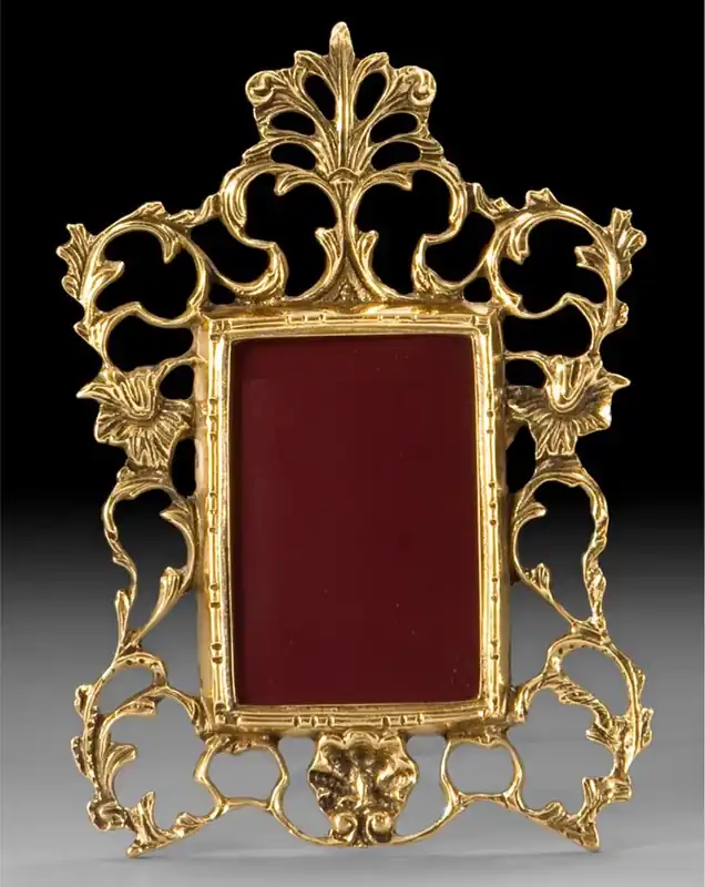 Top-Preis Casa Padrino cadre de photo baroque de luxe or 19 x H. 26 cm - Cadre de photo en bronze de style baroque fait main - Accessoires de décoration baroque - Noble & Magnifique