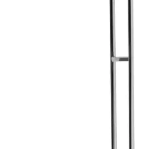Must-Have Casa Padrino Porte Serviette de Salle de Bain de Luxe Argent 32 x H. 87,5 cm - Porte Serviette de Laiton Autoportante - Meubles de Salle de Bain - Meubles de Hôtel - Fabriqué en Italie