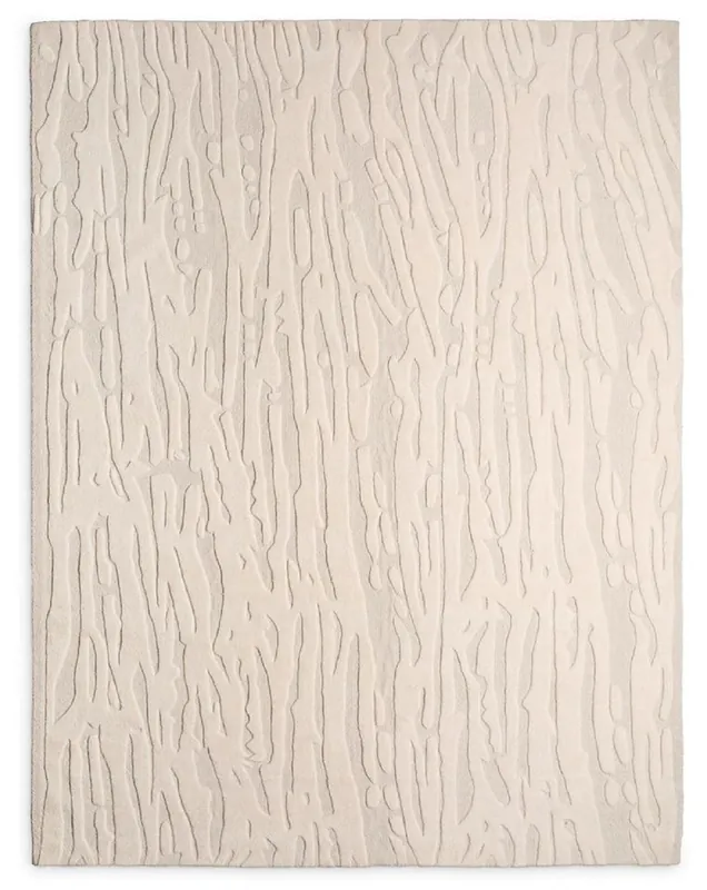 Direkt Vom Hersteller Casa Padrino tapis de luxe ivoire - Différentes Tailles - Tapis tufté à la main - Tapis de salon rectangulaire - Qualité de luxe