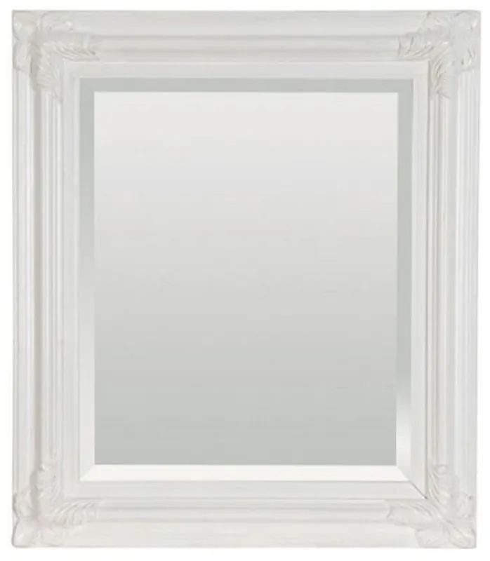 Neue Ware Casa Padrino miroir baroque blanc antique 69 x H. 79 cm - Miroir mural rectangulaire de style baroque - Magnifique miroir d'armoire de style ancien - Intérieur baroque - Meuble baroque