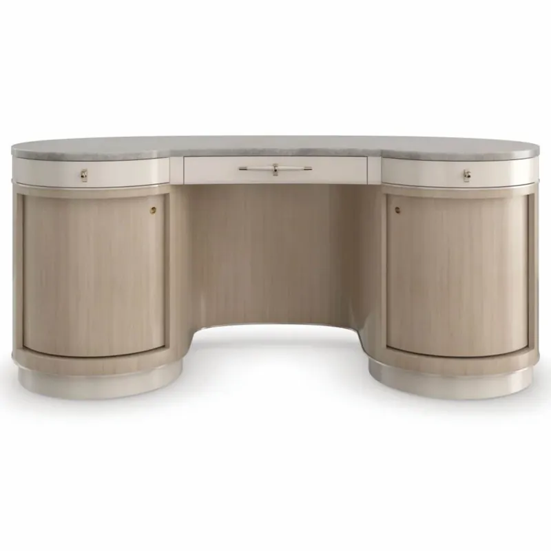 Casa Padrino coiffeuse de luxe gris / marron / or 171 cm - Meubles pour hôtel et chambre Direkt Vom Hersteller