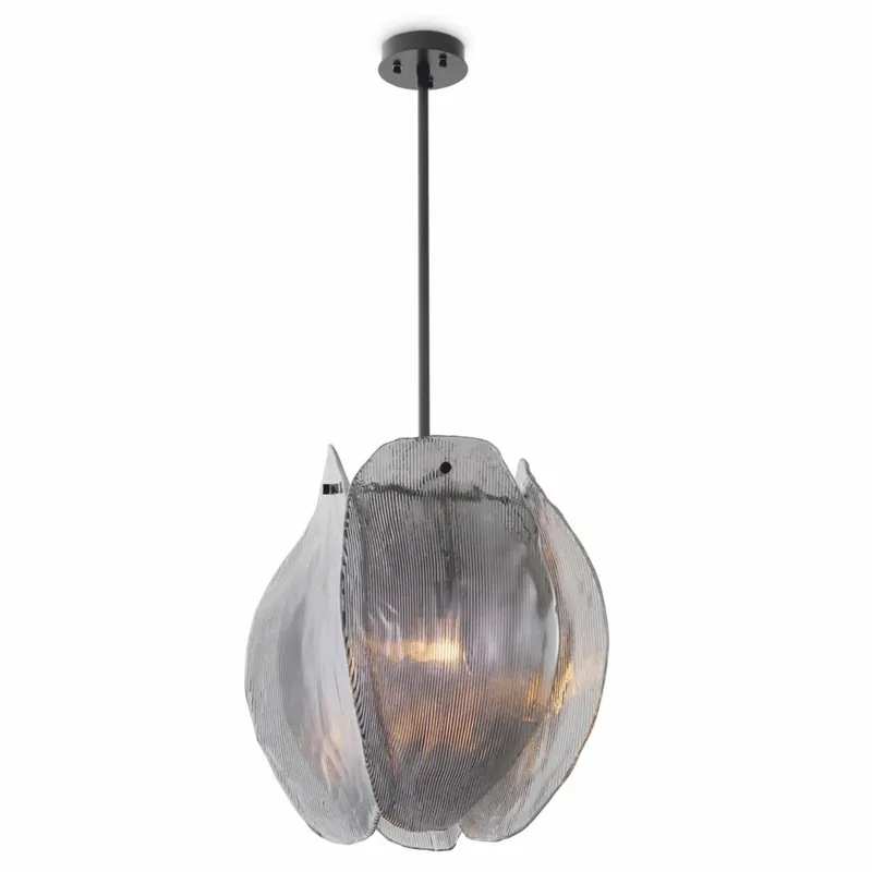 Casa Padrino lustre de luxe gris / bronze Ø 40 x H. 58 cm - Meubles de luxe Abverkauf