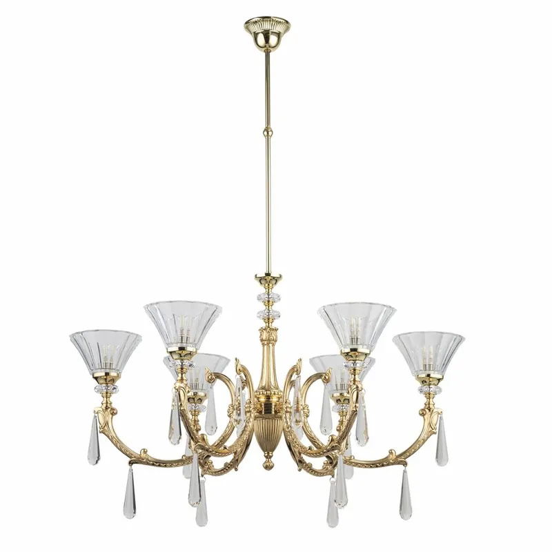 Casa Padrino lustre baroque de luxe or Ø 81 cm - Lustre de style baroque Sonderangebot