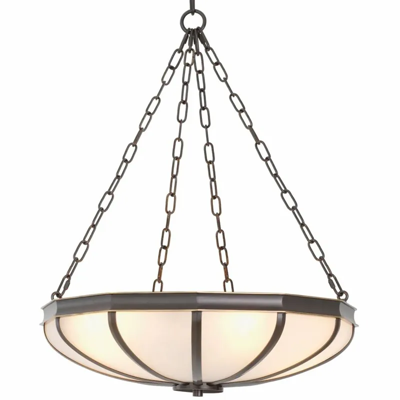 Casa Padrino lustre de luxe bronze / blanc 60 cm - Meubles de luxe - Intérieur de luxe Online Kaufen