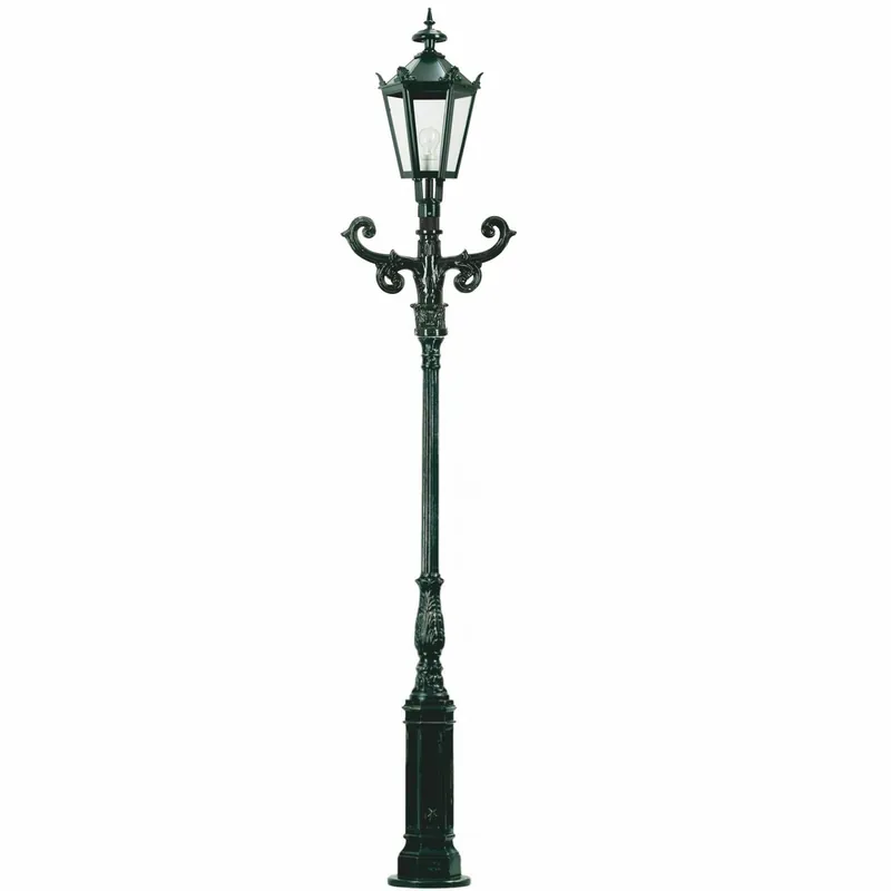 Casa Padrino Lanterne de Jardin Baroque Vert H. 315 cm - Éclairage Extérieur Baroque Rabatt