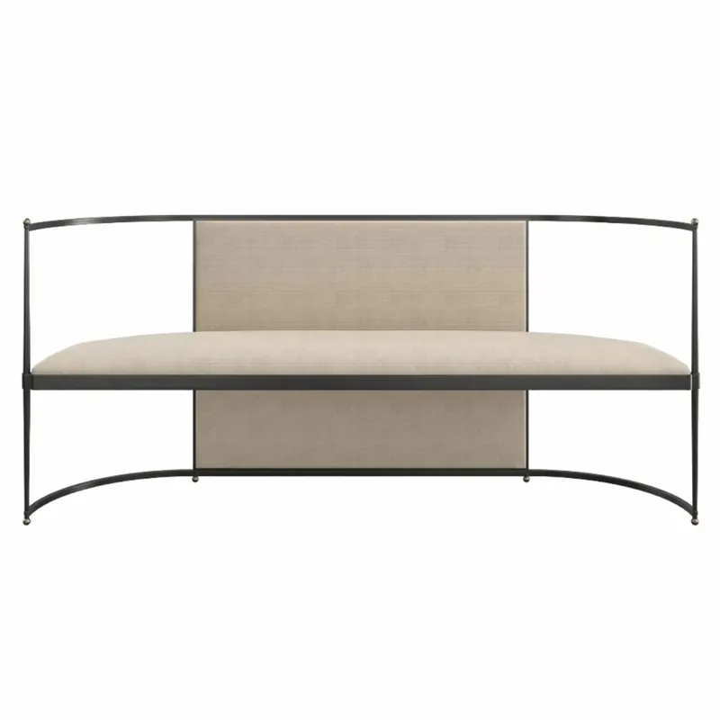 Zertifiziert Casa Padrino banc de luxe beige / bronze / or 170 cm - Meubles de salon et d'hôtel