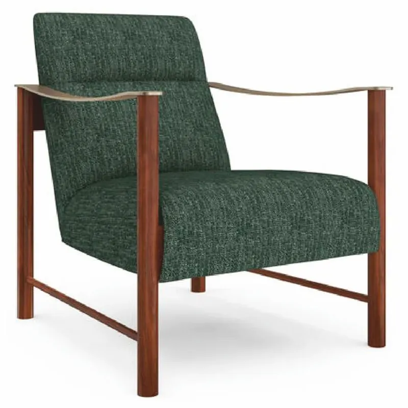 Preiswert Casa Padrino fauteuil de luxe vert / marron / champagne-or - Meubles de salon et d'hôtel