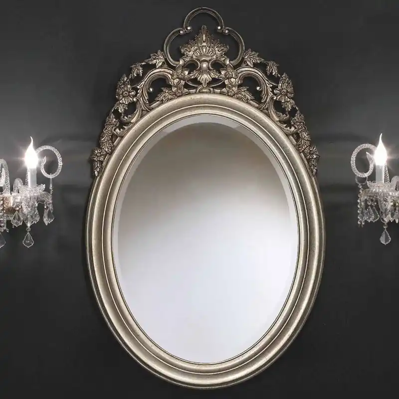 Casa Padrino miroir baroque de luxe argent H. 121 cm - Meubles baroques - Fabriqué en Italie Jetzt Bestellen