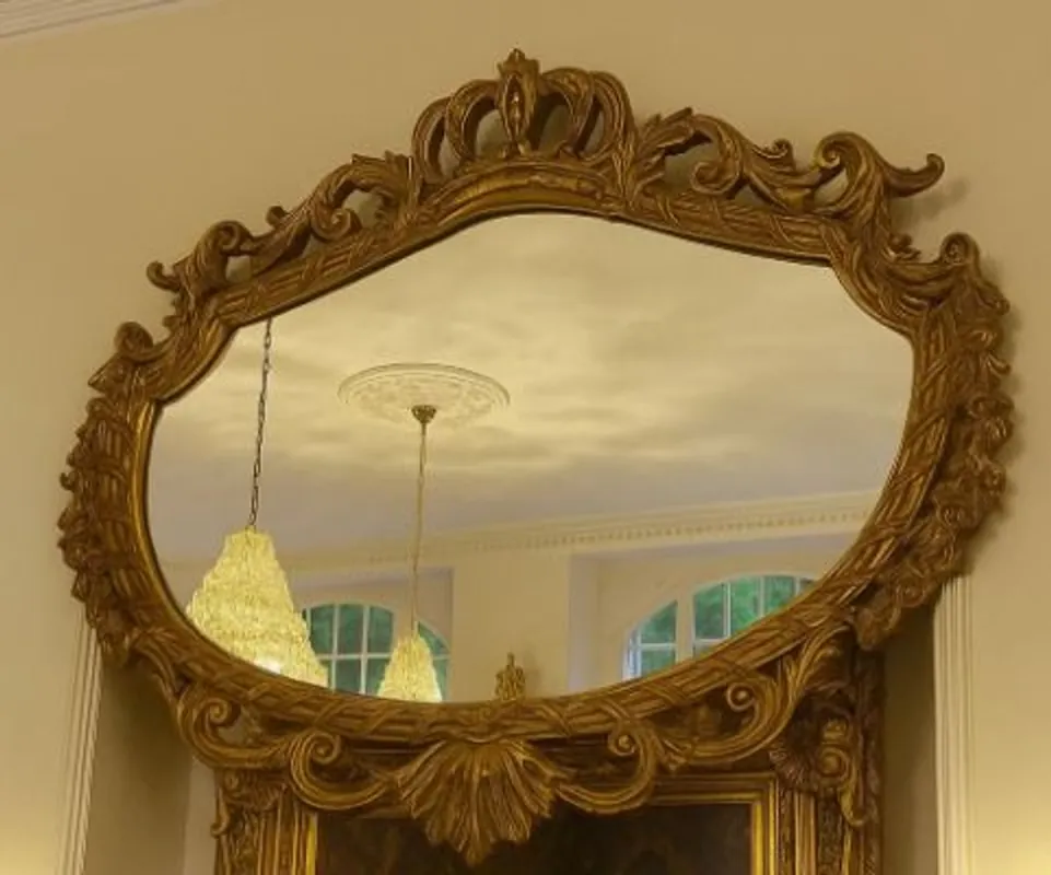 Pompöös de Casa Padrino miroir baroque or antique 123 cm - Harald Glööckler intérieur baroque Neue Kollektion