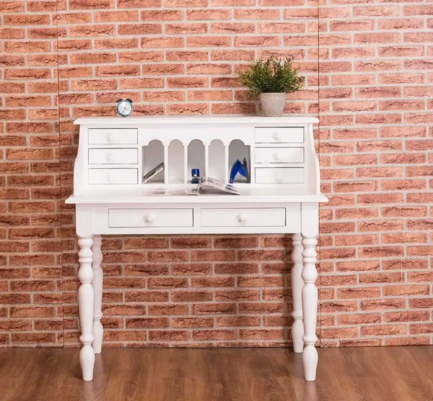 Casa Padrino Scrivania Stile Country Bianco 109 x 60 x H. 110 cm - Mobili da Ufficio Jetzt Bestellen