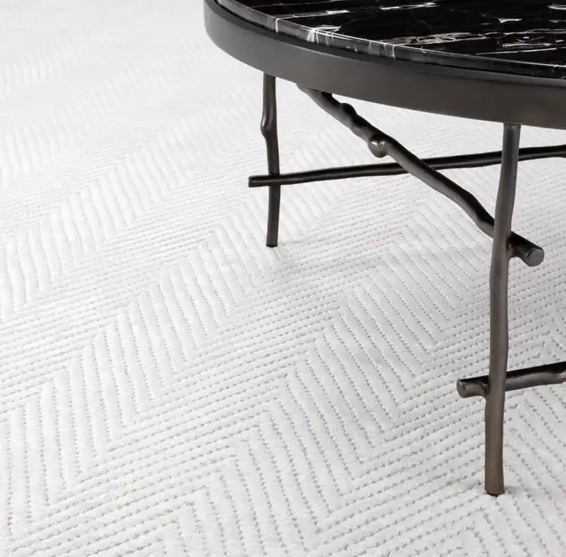 Casa Padrino Tappeto di Lusso Avorio 170 x 240 cm - Accessori Soggiorno di Lusso Top-Seller