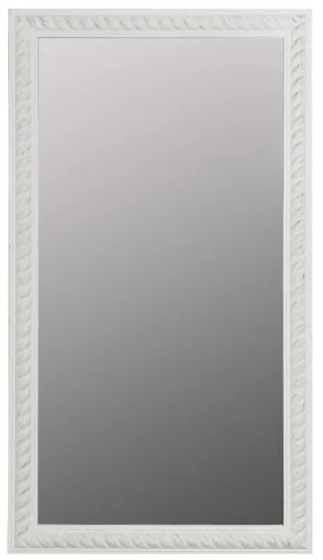 Casa Padrino specchio da parete de soggiorno barocco bianco antico / oro 72 x H. 132 cm - Mobili Barocchi Nur Für Kurze Zeit