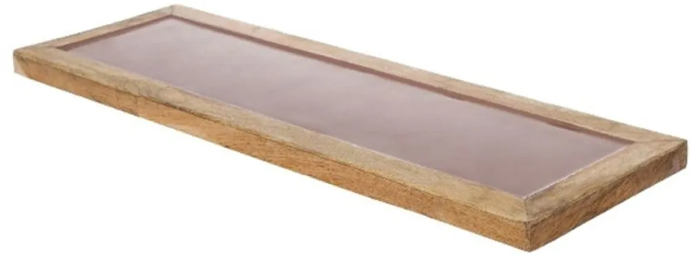 Casa Padrino vaso decorativo in ceramica di lusso naturale / rosa 17 x 6 x H. 2 cm - Accessori Decorativi Begrenztes Angebot