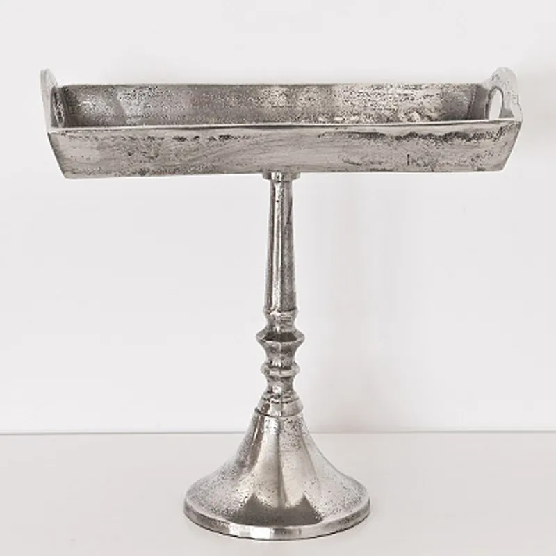 Casa Padrino Etagere Vassoio 29 x 15 x 27 cm in alluminio grezzo rifinito Abverkauf