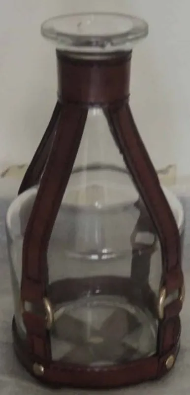 Casa Padrino caraffa / caraffa de vino in vetro di lusso cognac marrone Ø 10 x H. 23 cm - Collezione di Lusso Saisonangebot