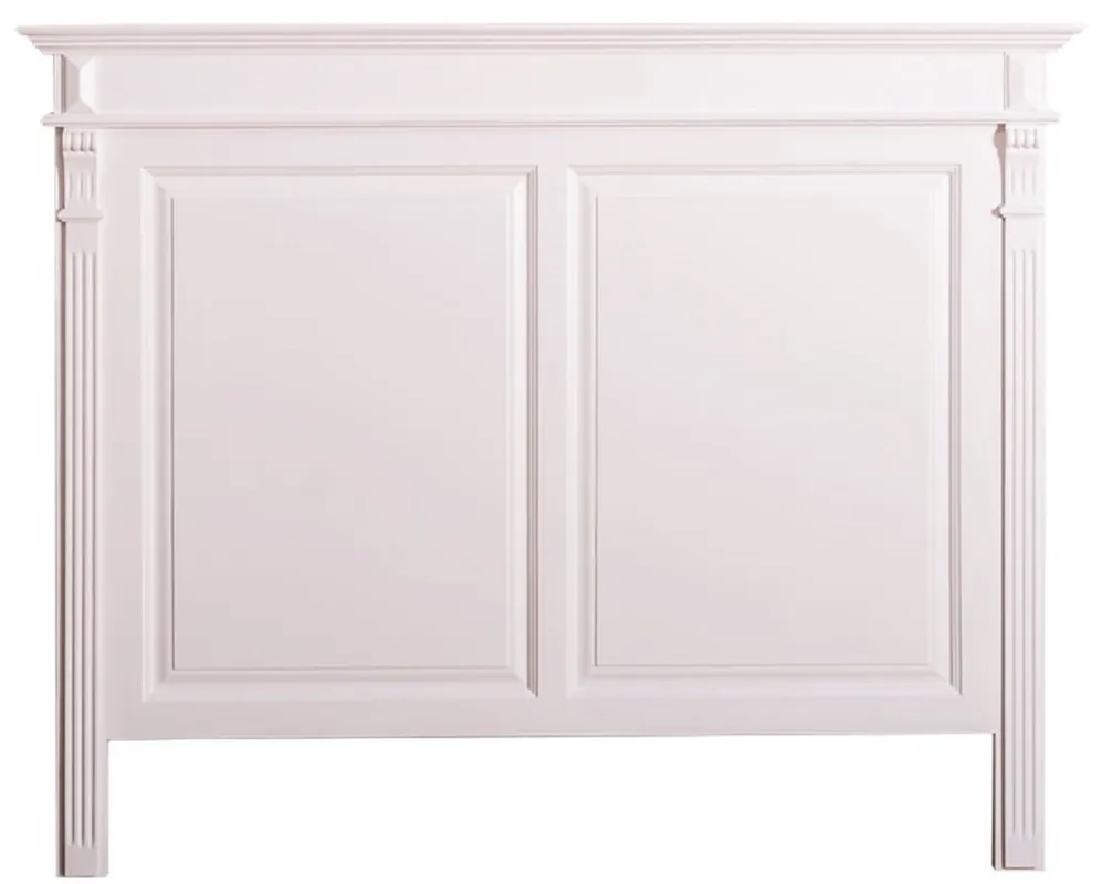 Meistverkauft Casa Padrino testiera letto stile country in legno massello bianco 160 x H. 126 cm - Mobili da Camera da Letto Stile Country