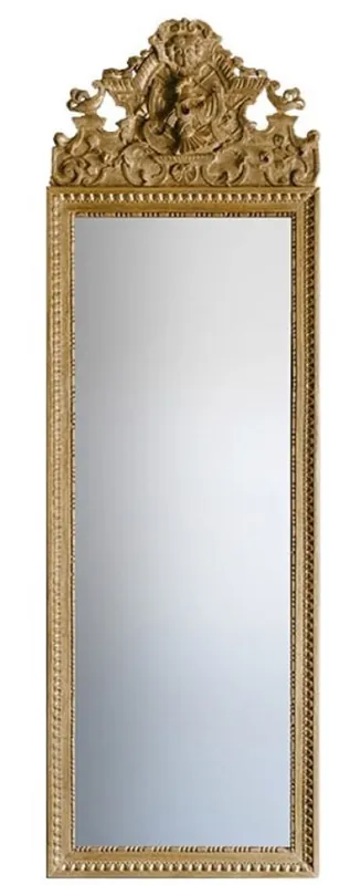 Heißes Angebot Casa Padrino specchio barocco oro 58 x H. 180 cm - Magnifico Specchio a Muro con Splendide Decorazioni