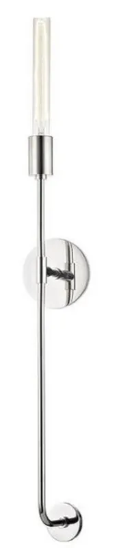 Casa Padrino lampada da parete di lusso argento 12,1 x 9,5 x H. 88,9 cm - Lampada della Decorazione del Salone Direkt Vom Hersteller