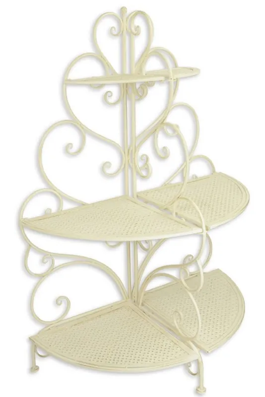 Casa Padrino Deposito di Fiori Art Nouveau Bianco 83,5 x 43 x H. 119,5 cm - Accessori Decorazioni da Giardino Online Kaufen