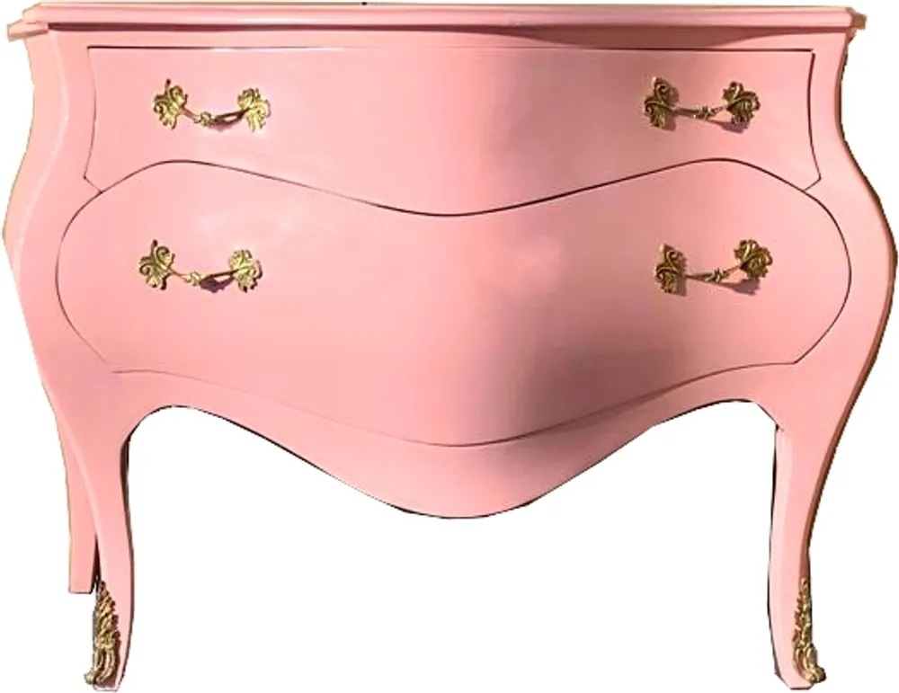 Wochenendangebot Comò barocco Casa Padrino barocco 120 cm rosa / oro - credenze mobili barocchi