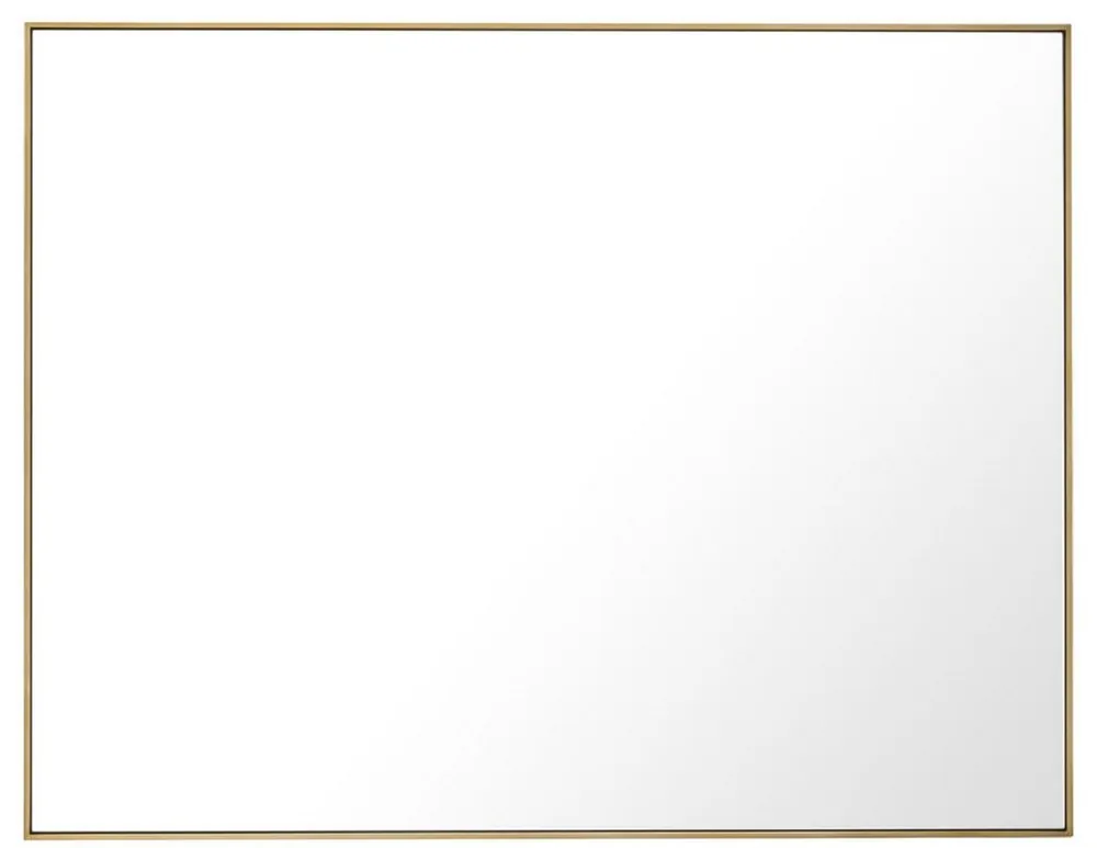 Casa Padrino specchio / specchio a parete di lusso ottone 180 x H. 140 cm - Specchio per Guardaroba - Specchio per Soggiorno - Qualità di Lusso Neue Kollektion