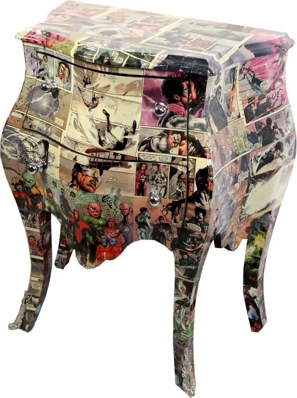 Top-Angebot Comico barocco Casa Padrino Comic Design 63 cm x H 75 cm - Artigianato unico - Edizione limitata