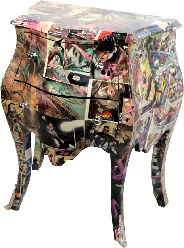 Comico barocco Casa Padrino Comic Design 63 cm x H 75 cm Mod3 - Artigianato unico - Edizione limitata Direktkauf